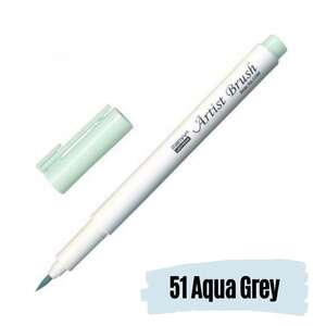 Marvy Uchida - Marvy Brush Pen Fırça Kalem Aqua Grey