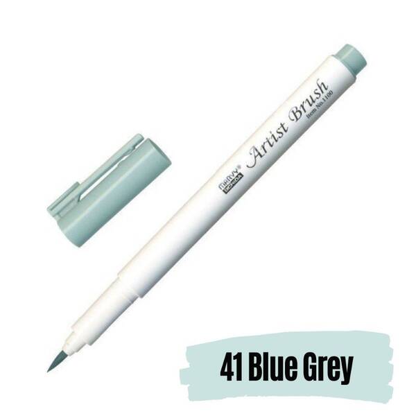 Marvy Brush Pen Fırça Kalem Blue Grey