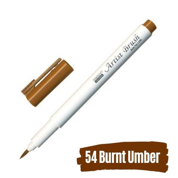 Marvy Brush Pen Fırça Kalem Burnt Umber - 1