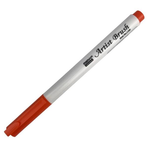 Marvy Brush Pen Fırça Kalem Crimson Lake