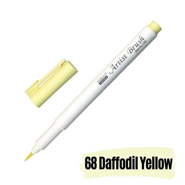 Marvy Brush Pen Fırça Kalem Daff.Yellow