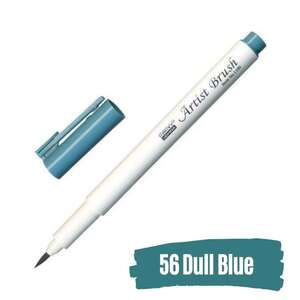 Marvy - Marvy Brush Pen Fırça Kalem Dull Blue