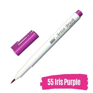 Marvy - Marvy Brush Pen Fırça Kalem Iris Purple
