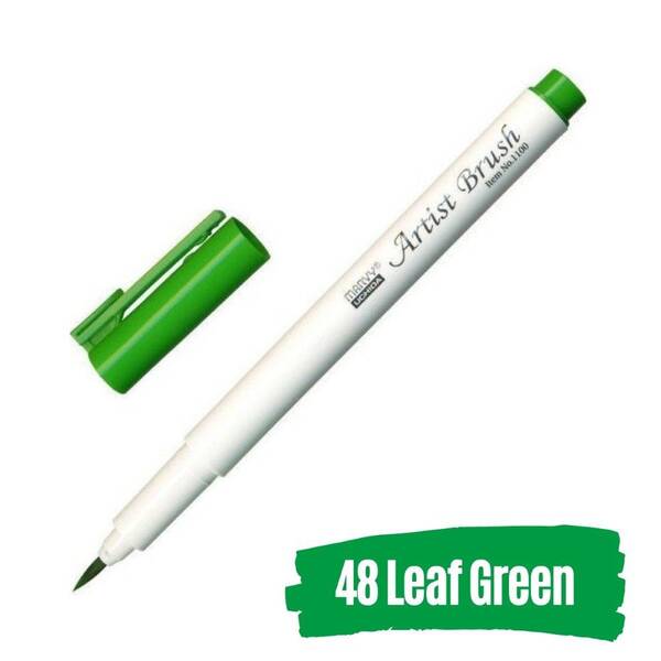 Marvy Brush Pen Fırça Kalem Leaf Green