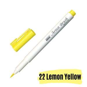 Marvy Uchida - Marvy Brush Pen Fırça Kalem Lemon Yellow