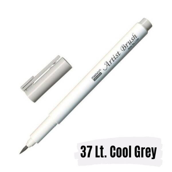 Marvy Brush Pen Fırça Kalem Light Cool Grey