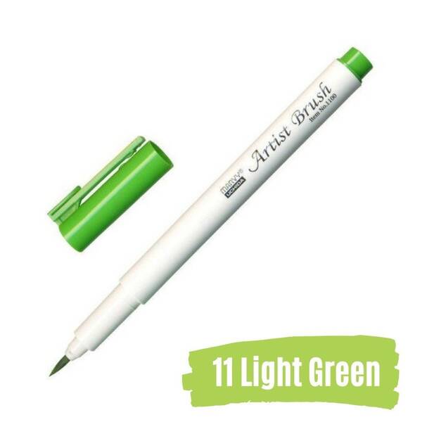 Marvy Brush Pen Fırça Kalem Light Green