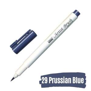 Marvy - Marvy Brush Pen Fırça Kalem Prussian Blue