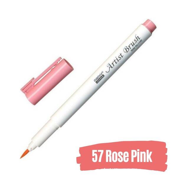 Marvy Brush Pen Fırça Kalem Rose Pink