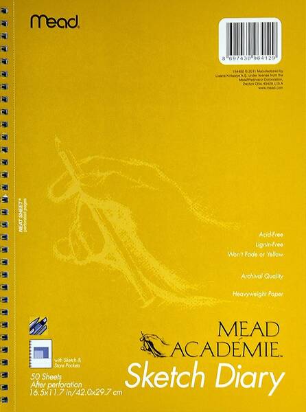 Mead Academie Resim Defteri A3 50 Yaprak - 1