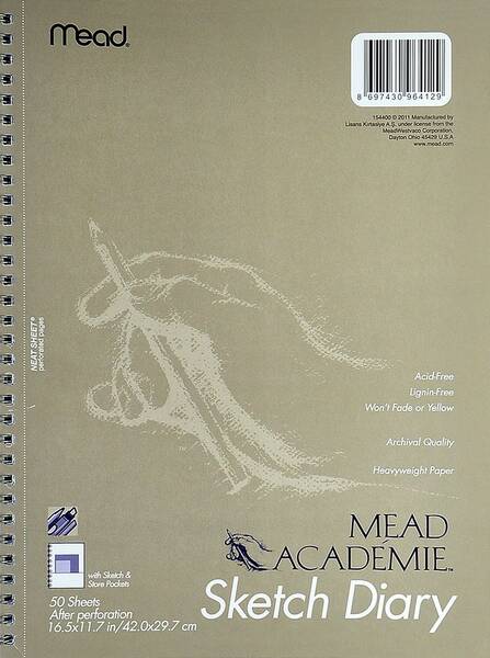 Mead Academie Resim Defteri A3 50 Yaprak