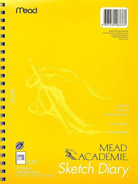 Mead Academie Resim Defteri A4 50 Yaprak - 1