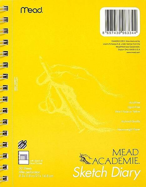 Mead Academie Resim Defteri A5 50 Yaprak