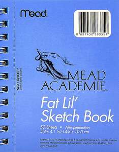 Mead Academie Resim Defteri A6 50 Yaprak - 1