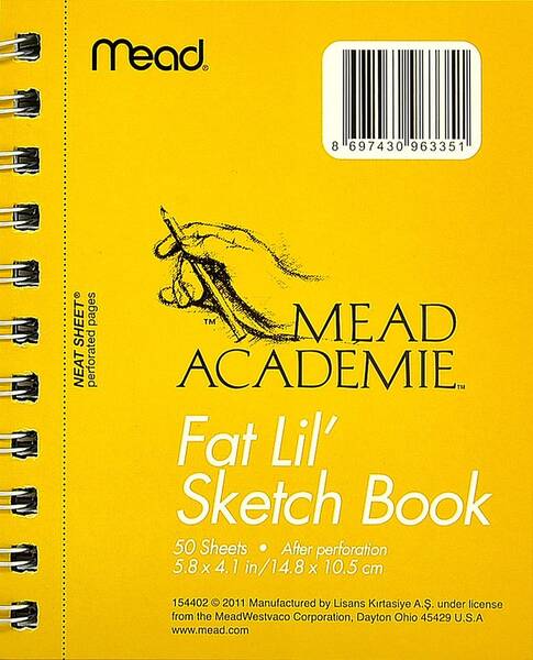 Mead Academie Resim Defteri A6 50 Yaprak