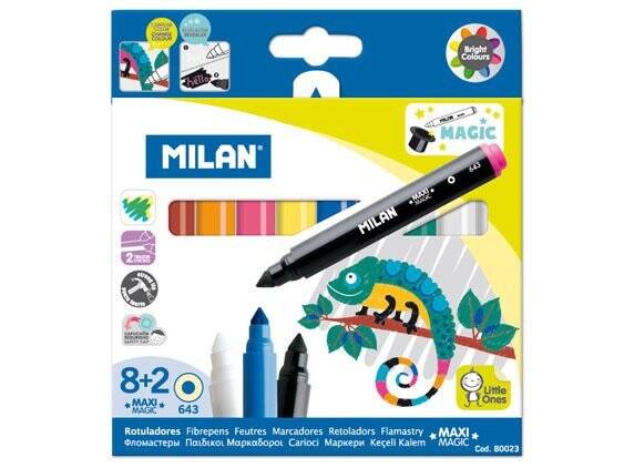 Milan Magic Color Keçeli Kalem 10'Lu