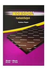 Monopol - Monopol Karbon Kağıdı 44X56 Siyah (10'lu Pk)