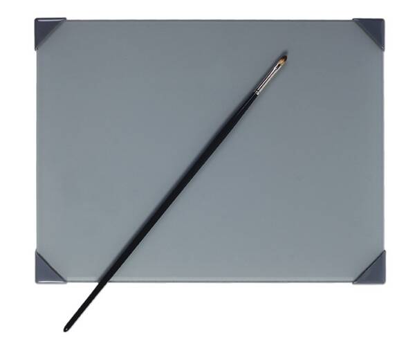 New Wave Posh Glass Tabletop Cam Grey Palet 30cm x 40cm