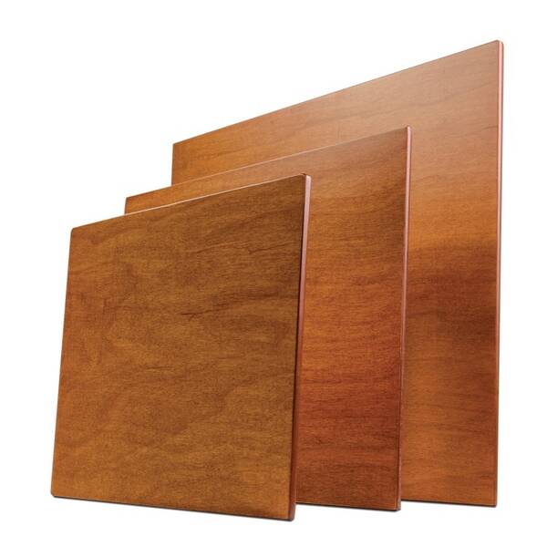 New Wave Posh Tabletop Natural Stain Ahşap Palet 22cm x 30cm - 2