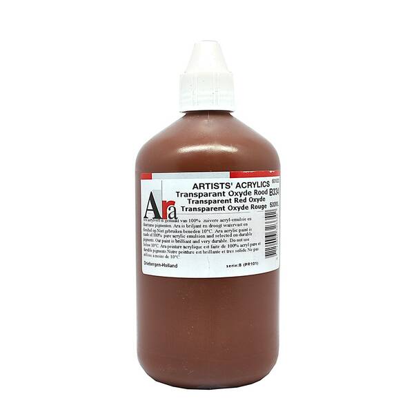 Old Holland Ara Acyrlic 500 Ml Seri 2 Transparent Red Oxide - 1