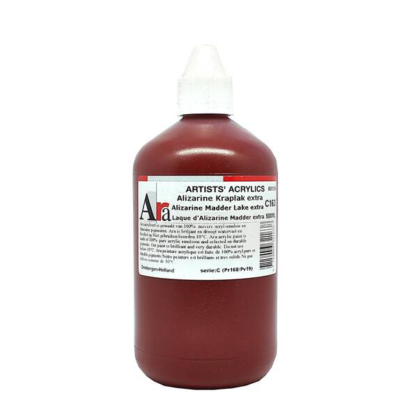 Old Holland Ara Acyrlic 500 Ml Seri 3 Alizarin Madder Lake Extra - 1