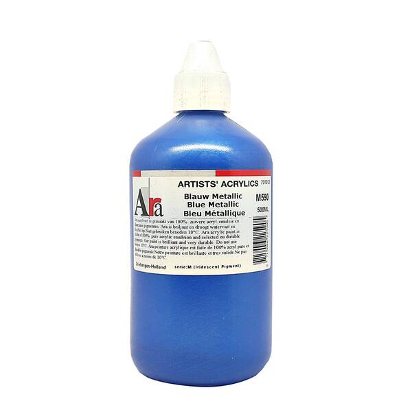 Old Holland Ara Acyrlic 500 Ml Seri 3 Metallic Blue - 1