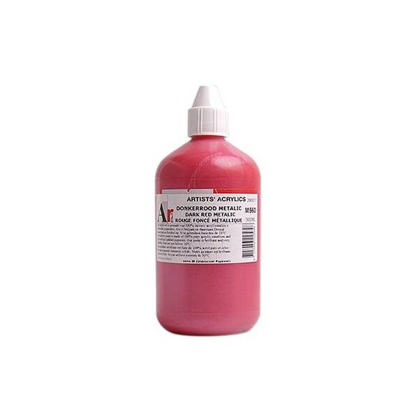 Old Holland Ara Acyrlic 500 Ml Seri 3 Metallic Red - 1