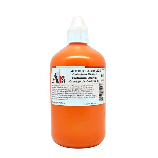 Old Holland Ara Acyrlic 500 Ml Seri 4 Cadmium Orange - 1