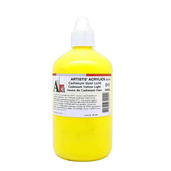 Old Holland Ara Acyrlic 500 Ml Seri 4 Cadmium Yellow Light - 1