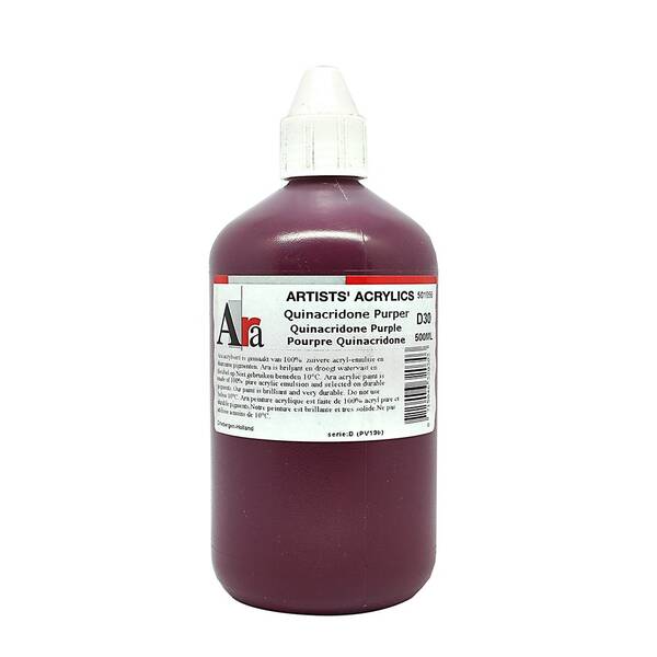 Old Holland Ara Acyrlic 500 Ml Seri 4 Quinacridone Purple - 1