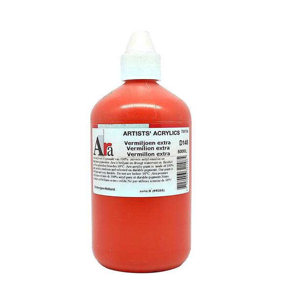 Old Holland Ara Acyrlic 500 Ml Seri 4 Vermillion Extra - 1