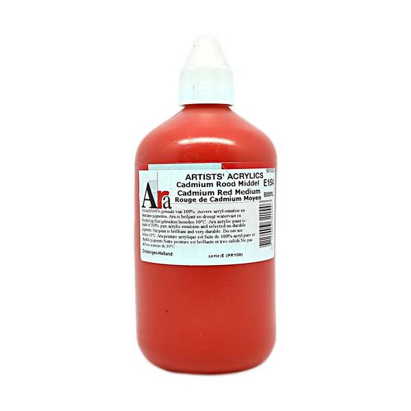 Old Holland Ara Acyrlic 500 Ml Seri 5 Cadmium Red Medium - 1