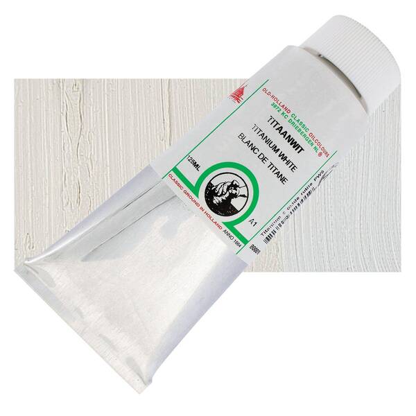 Old Holland El Yapımı Yağlı Boya 125 Ml Seri A1 Titanium White - 1