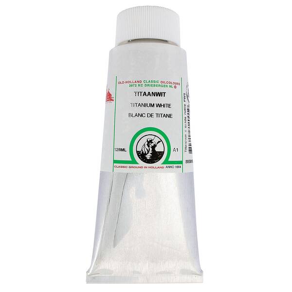 Old Holland El Yapımı Yağlı Boya 125 Ml Seri A1 Titanium White - 3