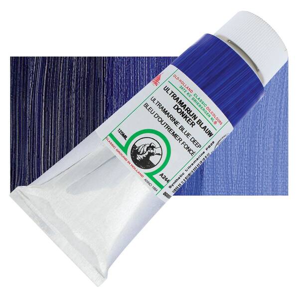 Old Holland El Yapımı Yağlı Boya 125 Ml Seri A244 Ultramarine Blue Deep - 1