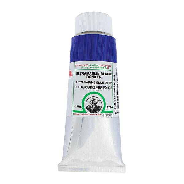 Old Holland El Yapımı Yağlı Boya 125 Ml Seri A244 Ultramarine Blue Deep - 4