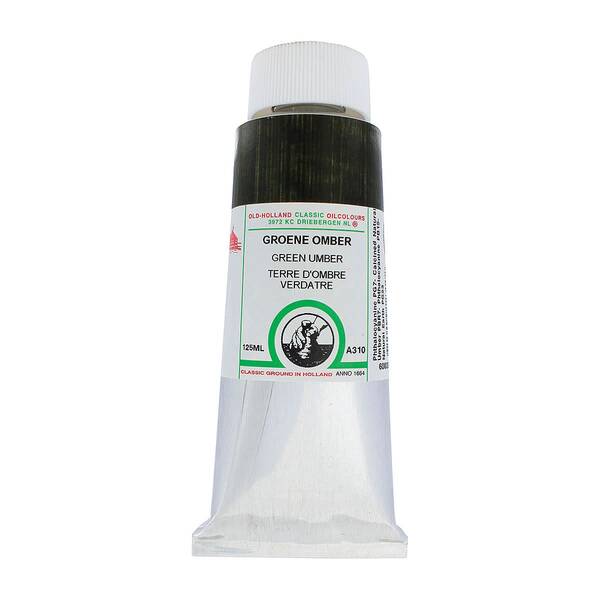 Old Holland El Yapımı Yağlı Boya 125 Ml Seri A310 Green Umber - 3