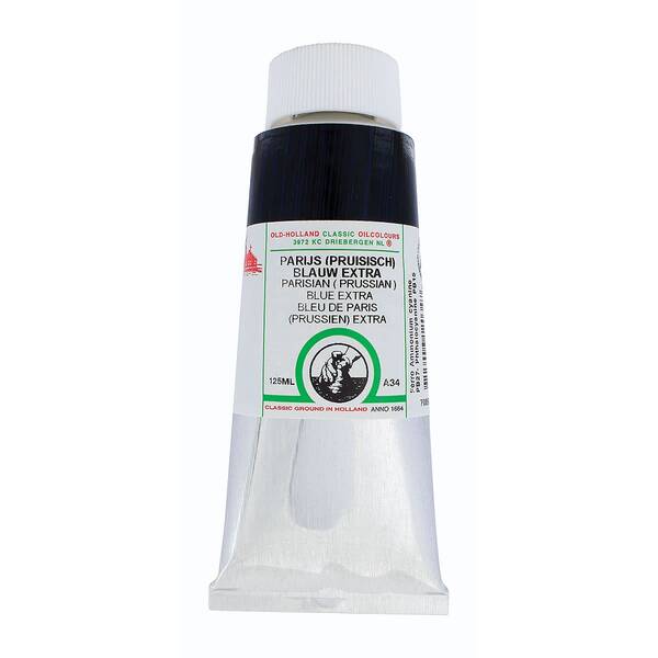 Old Holland El Yapımı Yağlı Boya 125 Ml Seri A34 Prussian Blue Extra - 3