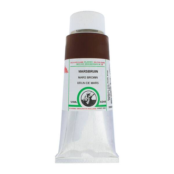 Old Holland El Yapımı Yağlı Boya 125 Ml Seri A346 Mars Brown - 3