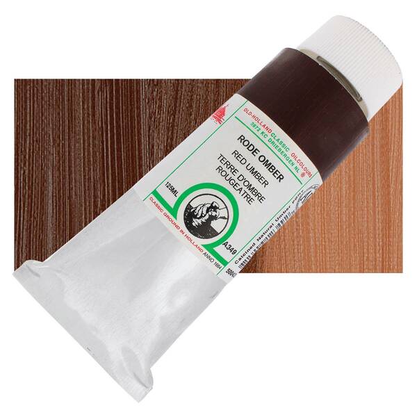 Old Holland El Yapımı Yağlı Boya 125 Ml Seri A349 Red Umber - 1