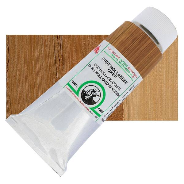 Old Holland El Yapımı Yağlı Boya 125 Ml Seri A352 Old Holland Ochre - 1