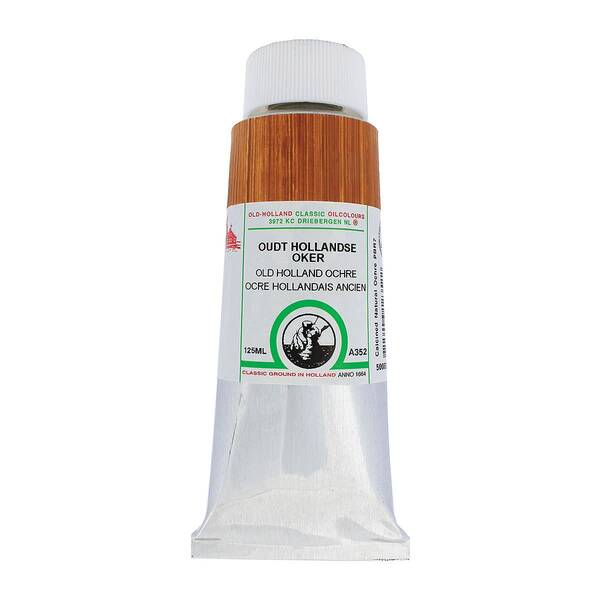 Old Holland El Yapımı Yağlı Boya 125 Ml Seri A352 Old Holland Ochre - 3