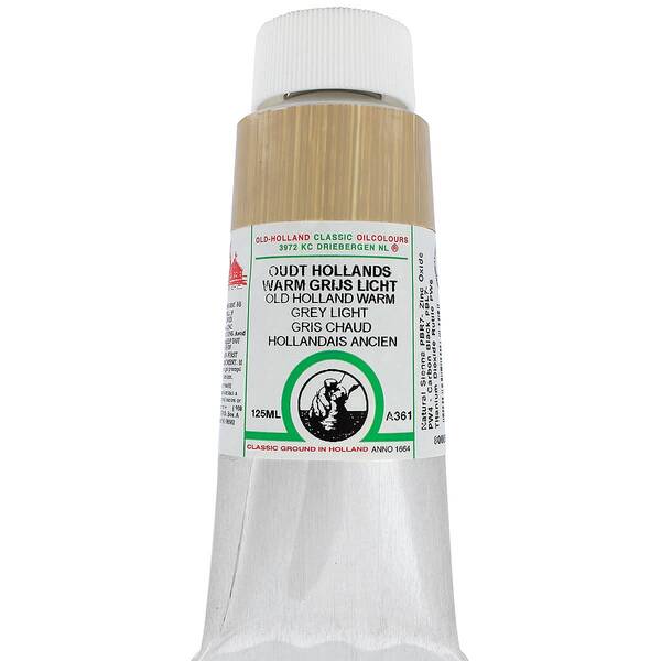 Old Holland El Yapımı Yağlı Boya 125 Ml Seri A361 Old Holland Warm Grey Light - 3