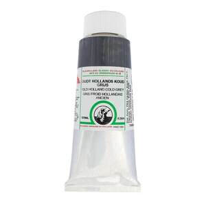 Old Holland El Yapımı Yağlı Boya 125 Ml Seri A364 Old Holland Cold Grey - 4