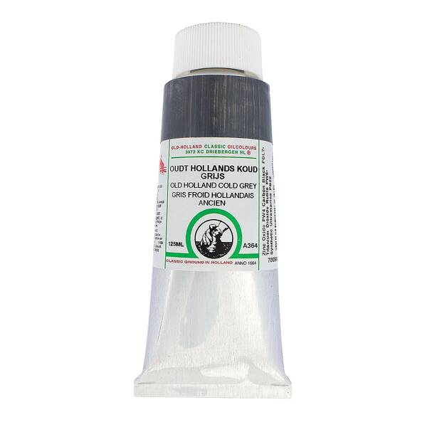 Old Holland El Yapımı Yağlı Boya 125 Ml Seri A364 Old Holland Cold Grey - 4