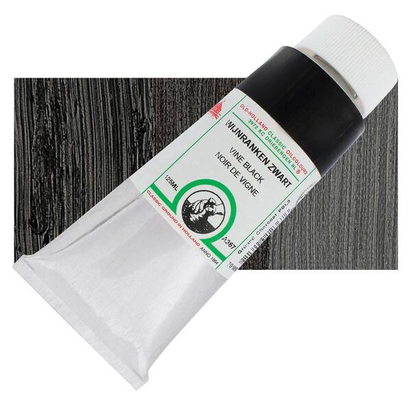 Old Holland El Yapımı Yağlı Boya 125 Ml Seri A367 Vine Black - 1