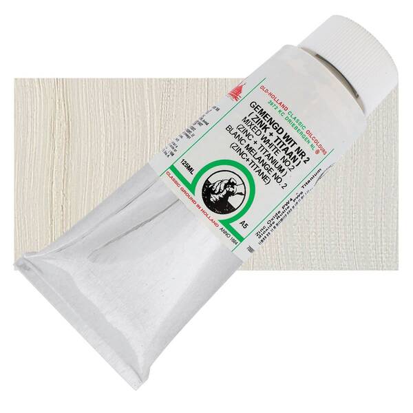 Old Holland El Yapımı Yağlı Boya 125 Ml Seri A5 Mixed White N:2 - 1
