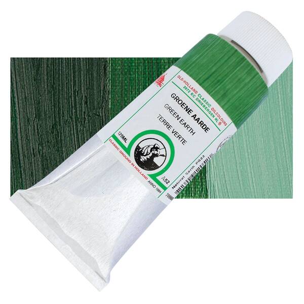 Old Holland El Yapımı Yağlı Boya 125 Ml Seri A52 Green Earth - 1