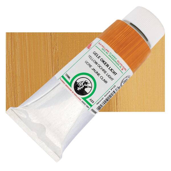 Old Holland El Yapımı Yağlı Boya 125 Ml Seri A53 Yellow Ochre Light - 1