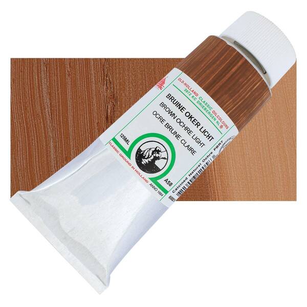 Old Holland El Yapımı Yağlı Boya 125 Ml Seri A58 Brown Ochre Light - 1